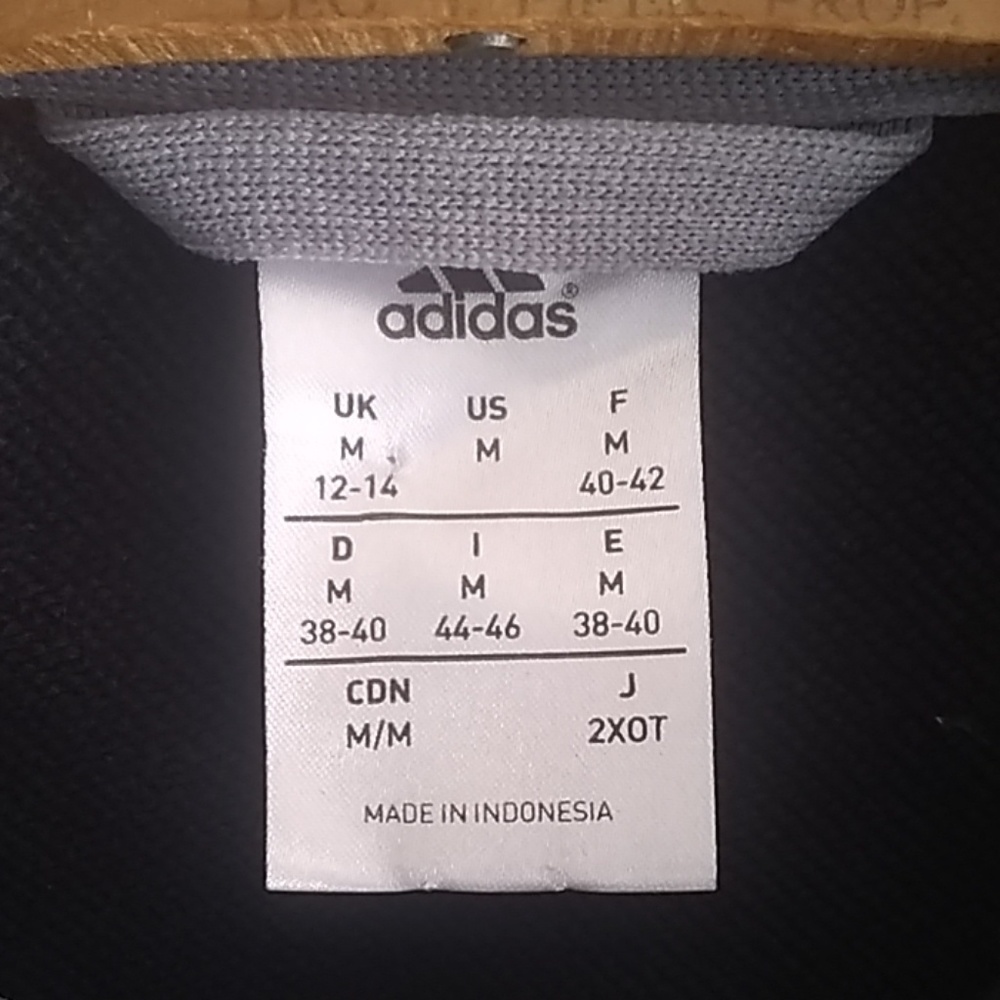 Adidas climalite full zip black jacket - Picture 7 of 8